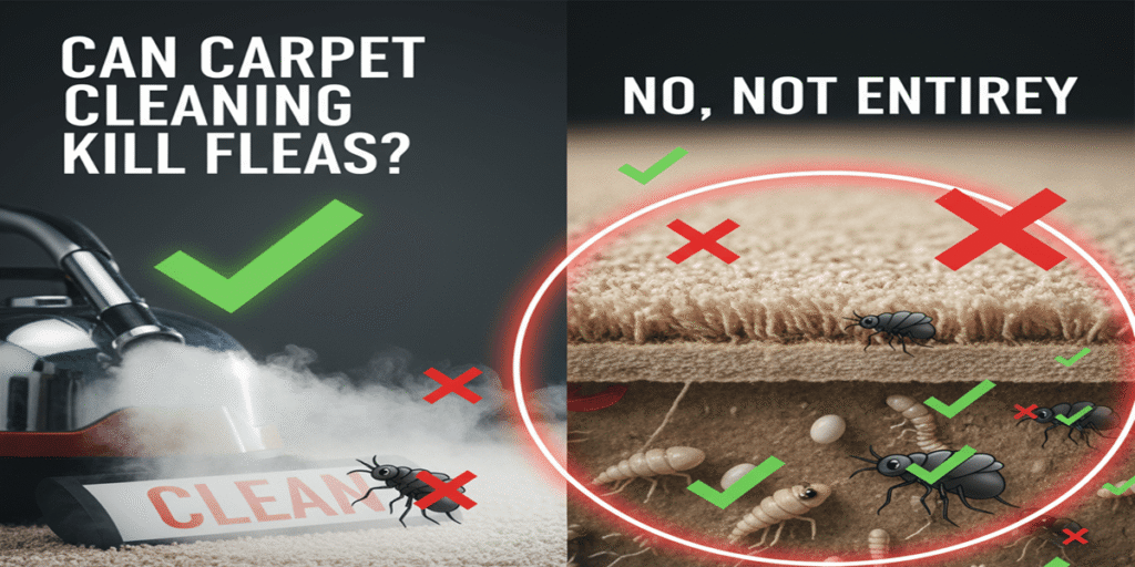 Can Carpet Cleaning Kill Fleas