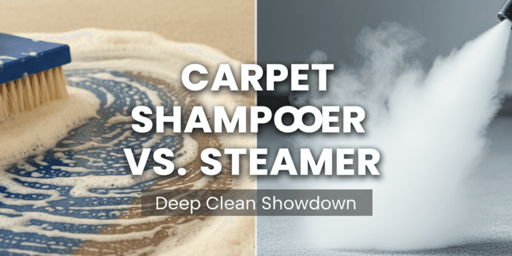 Carpet Shampooer Vs Steamer