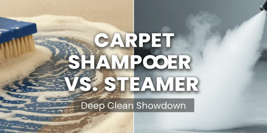 Carpet Shampooer Vs Steamer