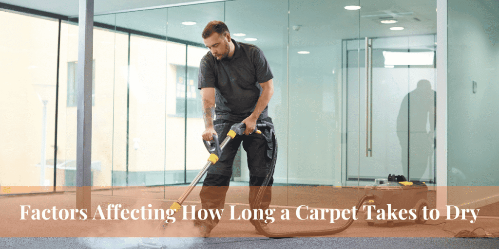Factors Affecting How Long a Carpet Takes to Dry