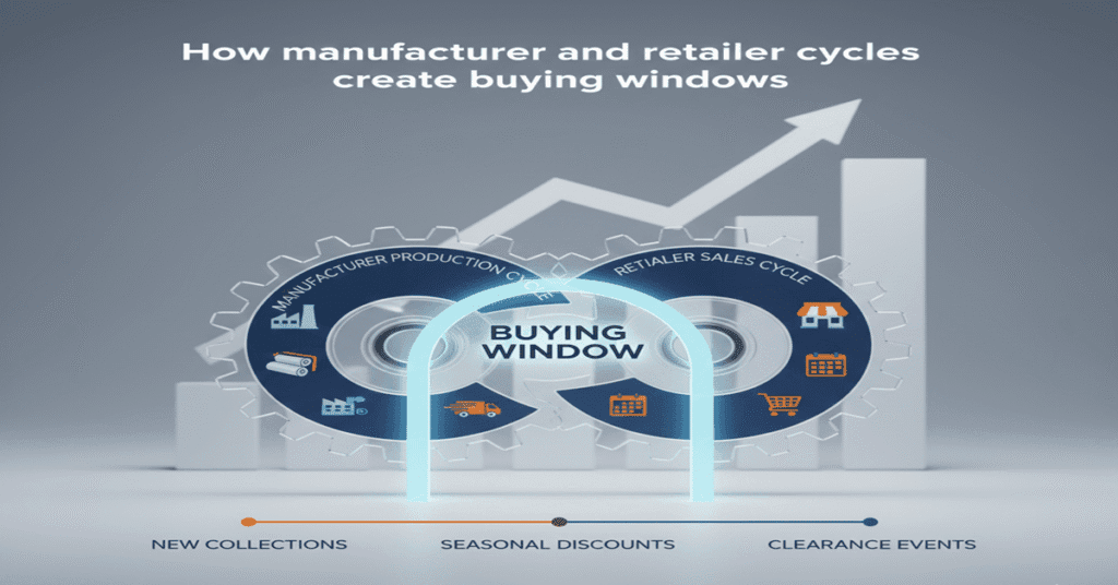 How manufacturer and retailer cycles create buying windows