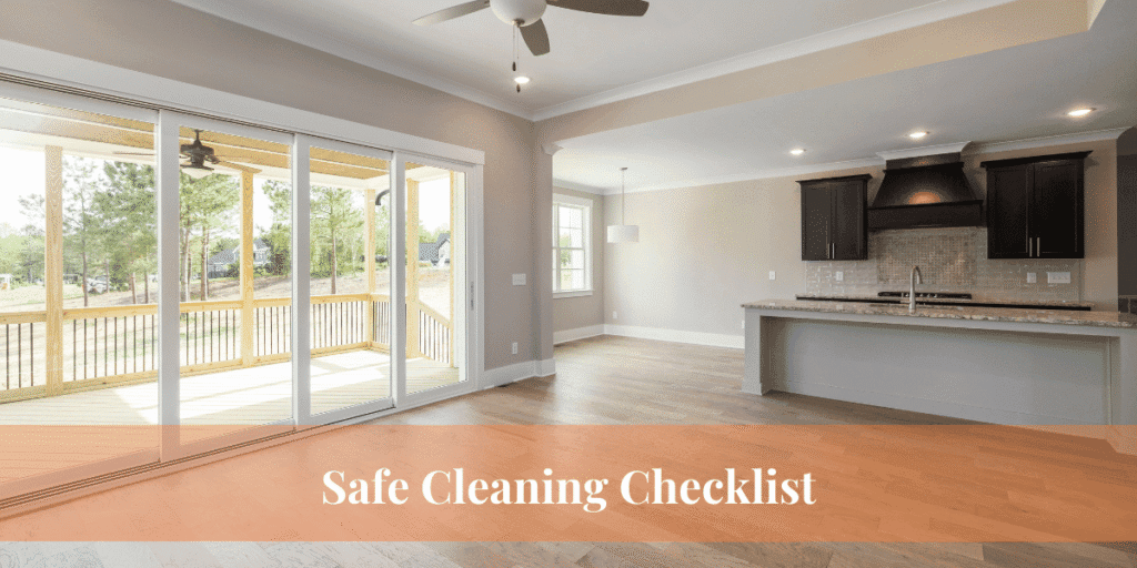 Safe Cleaning Checklist