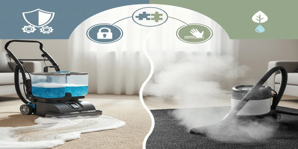 Carpet Shampooer Vs Steamer: Which Cleans Better? 3 Safety, Compatibility, and Carpet Care Guidelines