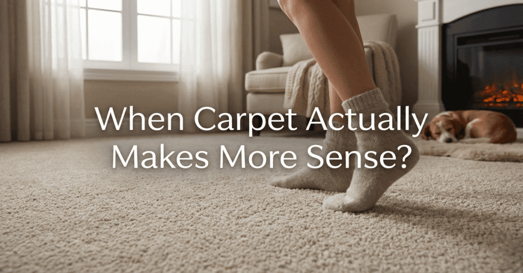 When Carpet Actually Makes More Sense