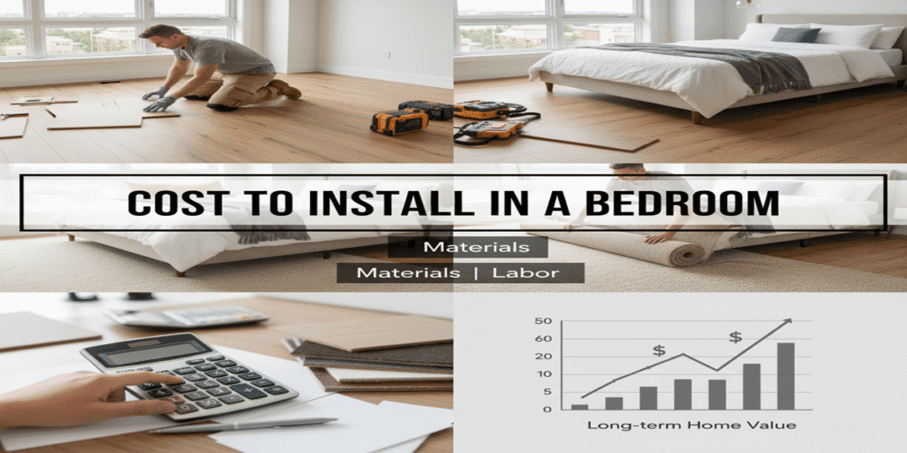 Cost to install in a bedroom materials, labor, and long-term value