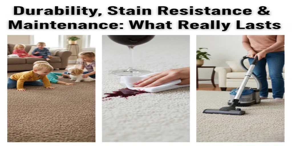 Durability, stain resistance & maintenance what really lasts