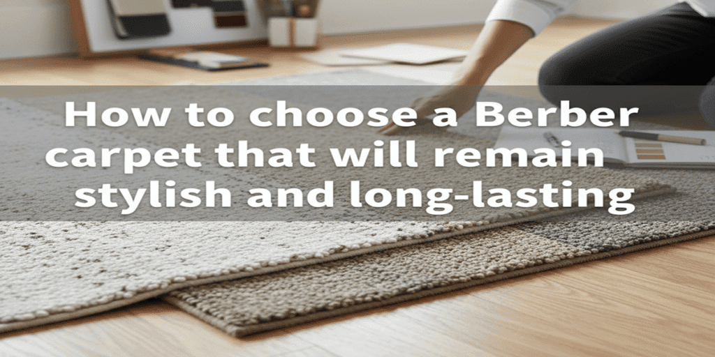 How to choose a Berber carpet that will remain stylish and long-lasting