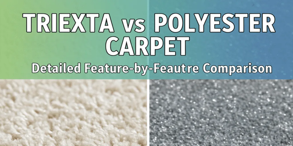 Triexta vs Polyester Carpet Detailed Feature-by-Feature Comparison