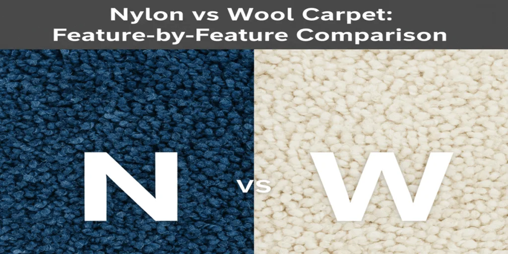 Nylon vs Wool Carpet Feature-by-Feature Comparison