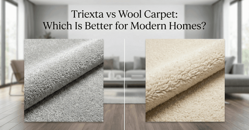 Triexta vs Wool Carpet Which Is Better for Modern Homes