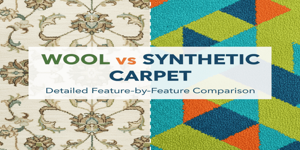Wool vs Synthetic Carpet Detailed Feature-by-Feature Comparison