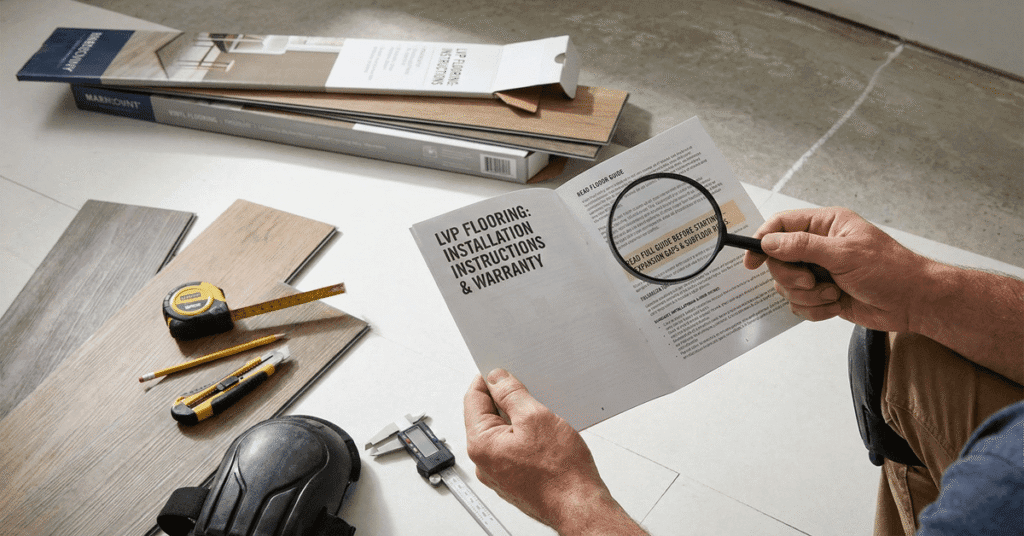 15 Common Mistakes When Installing Vinyl Plank Flooring 7 5. Not reading the installation instructions and warranty