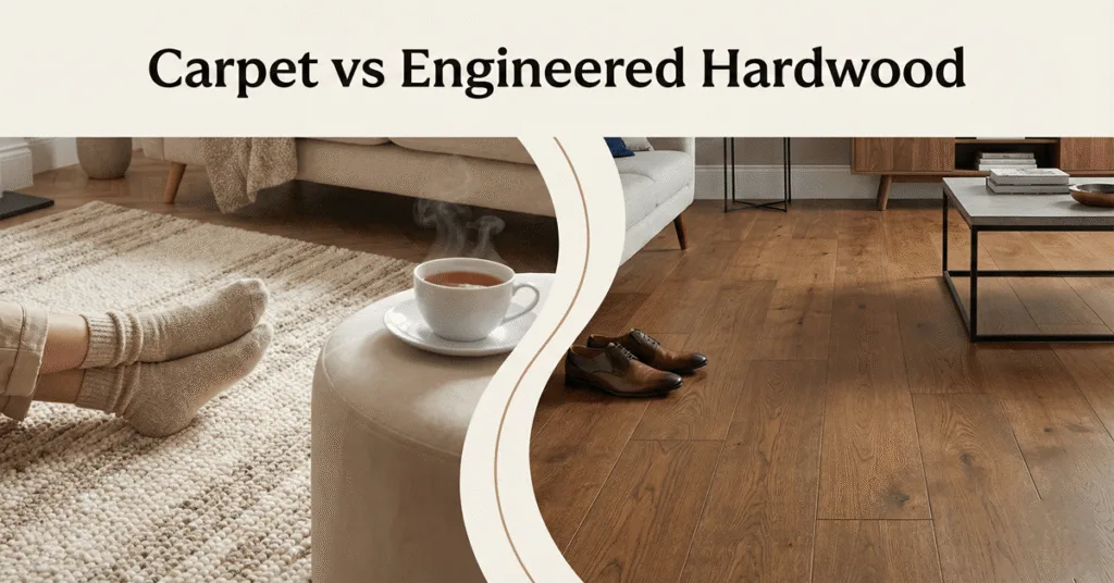 Carpet vs Engineered Hardwood: Pros, Cons & Cost 7 Carpet vs Engineered Hardwood