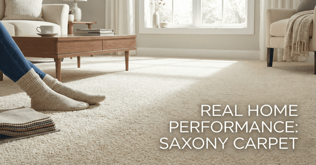 Saxony vs Frieze Carpet: Which Is Better for Your Home? 3 How Saxony carpet performs in real homes
