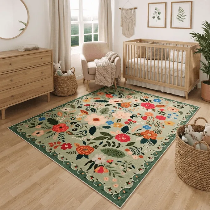Best Carpet for Allergies: Hypoallergenic Low-VOC Guide 9 Rugcomf Area Rug