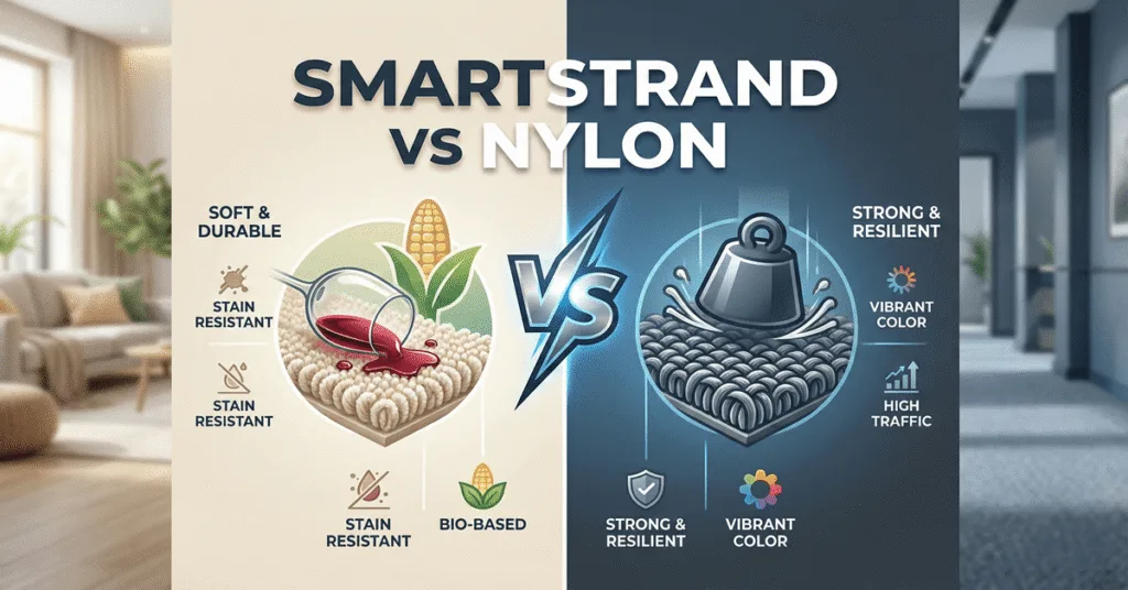 Smartstrand vs Nylon: Best Carpet for Pets & Traffic 7 Smartstrand vs Nylon