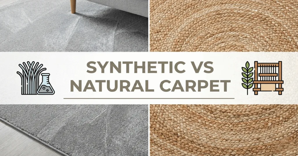 Synthetic vs Natural Carpet
