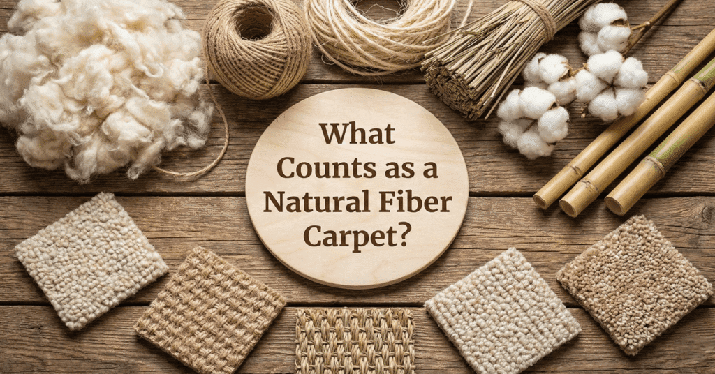Synthetic vs Natural Carpet Guide: Costs, Durability & Care 4 What Counts as a Natural Fiber Carpet