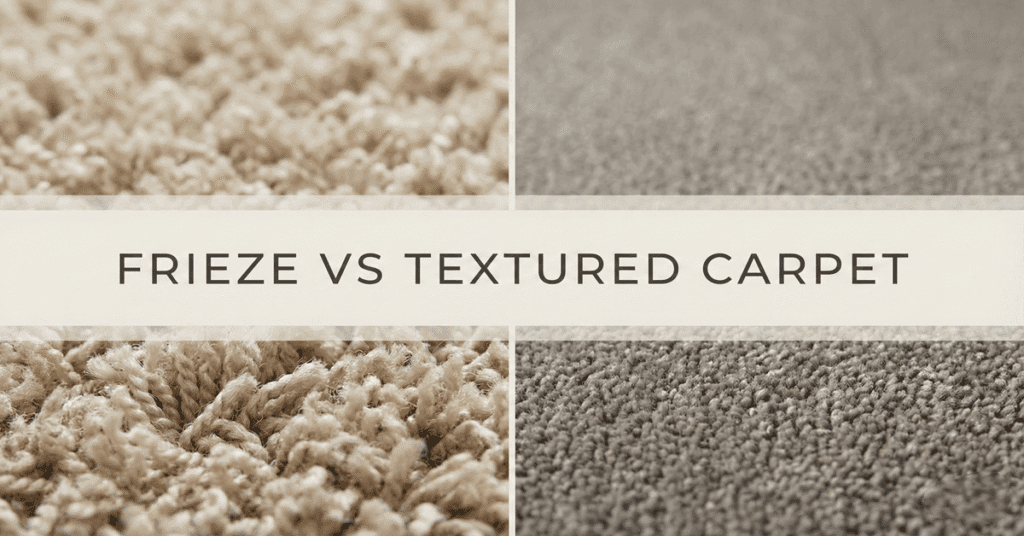 Frieze vs Textured Carpet