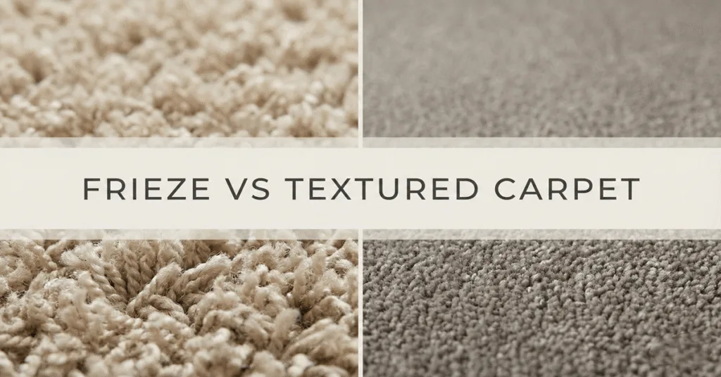 Frieze vs Textured Carpet