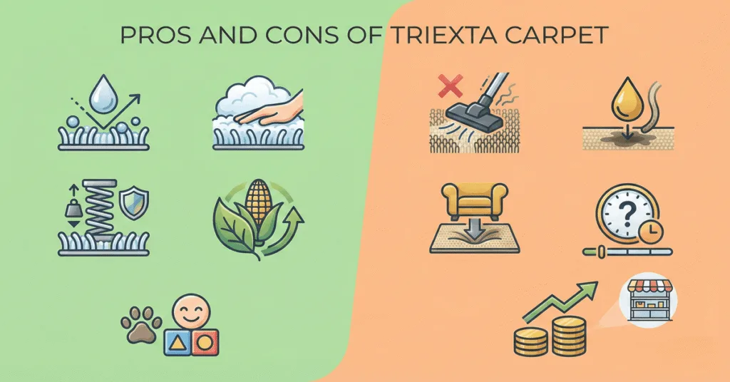 Pros and Cons of Triexta Carpet