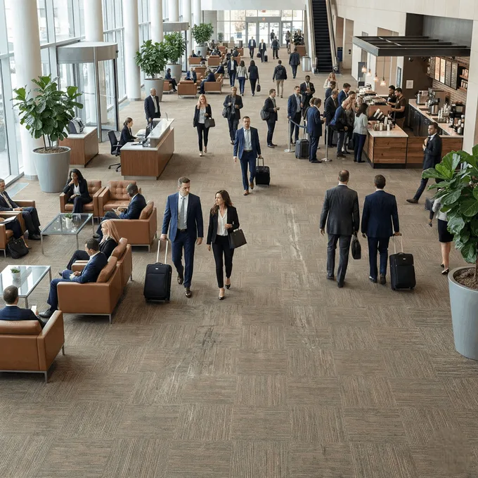 ALTRUISTIC Heavy Duty Commercial Carpet Tiles
