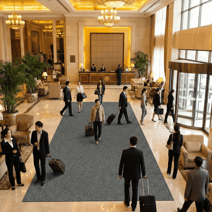 Best Carpet for High Traffic Areas: 7 Durable Picks 9 House, Home and More Rubber-Backed IndoorOutdoor Marine Carpet