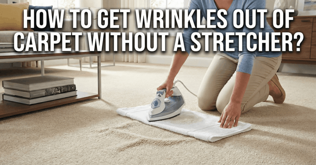 How to Get Wrinkles Out of Carpet Without a Stretcher