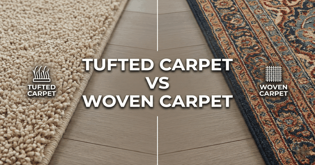 Tufted Carpet vs Woven Carpet