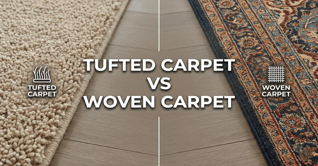 Tufted Carpet vs Woven Carpet: Construction & Durability 2 Tufted Carpet vs Woven Carpet