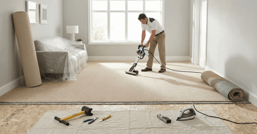What Happens on Carpet Installation Day (Step-by-step), and How to Speed It Up