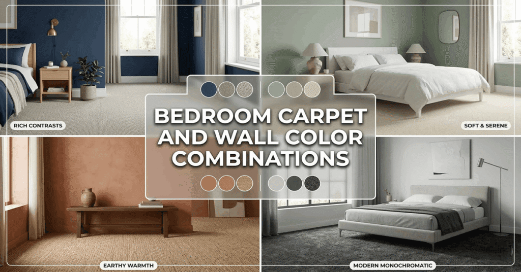 Bedroom Carpet and Wall Color Combinations