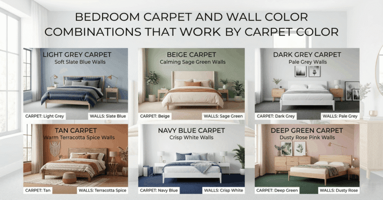 Bedroom Carpet and Wall Color Combinations Guide
