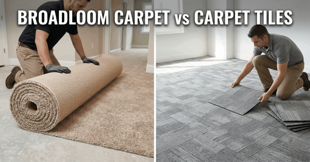 Broadloom Carpet vs Carpet Tiles