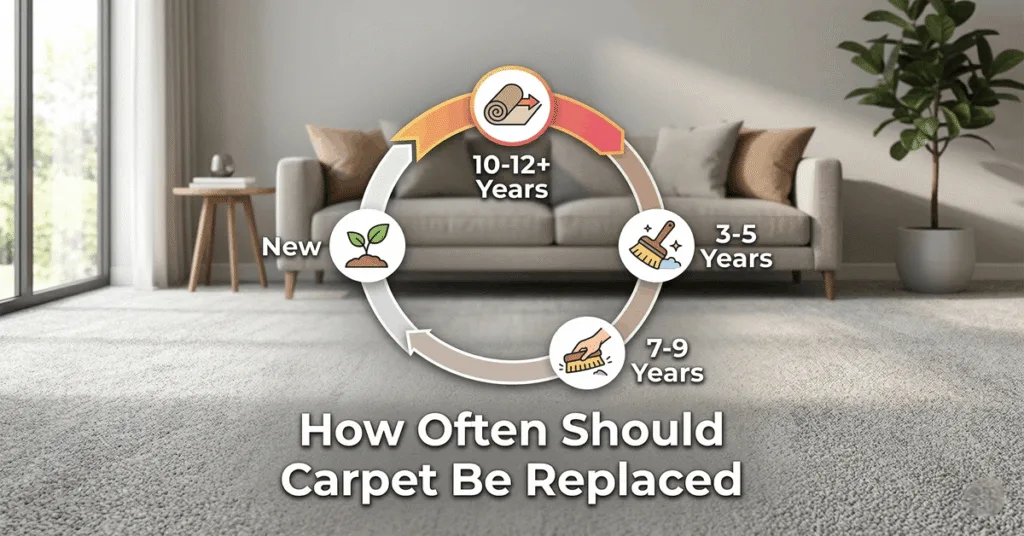 How Often Should Carpet Be Replaced