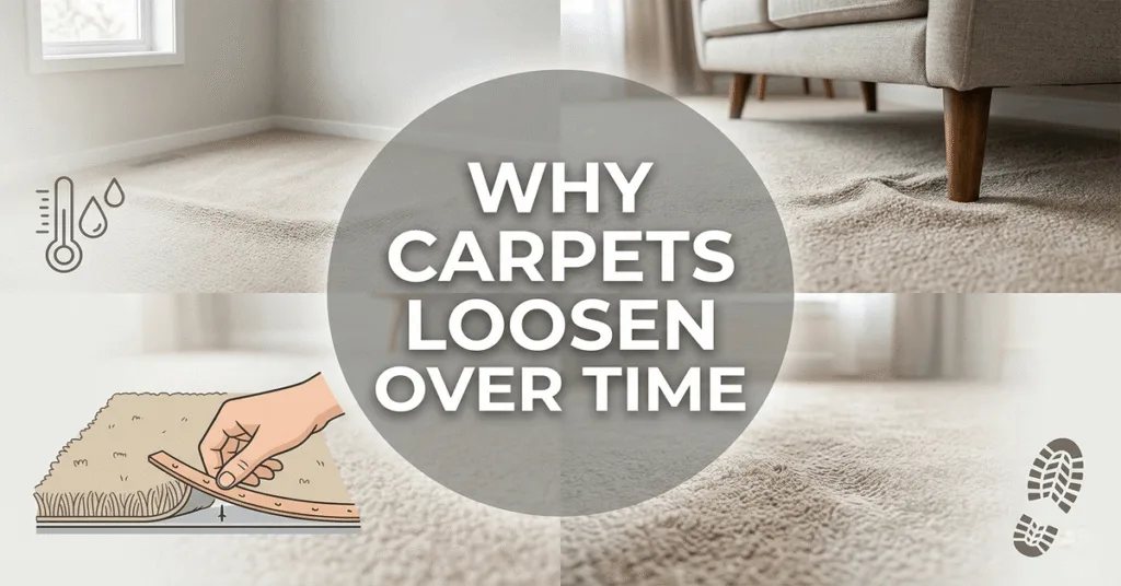 Why Carpets Loosen Over Time